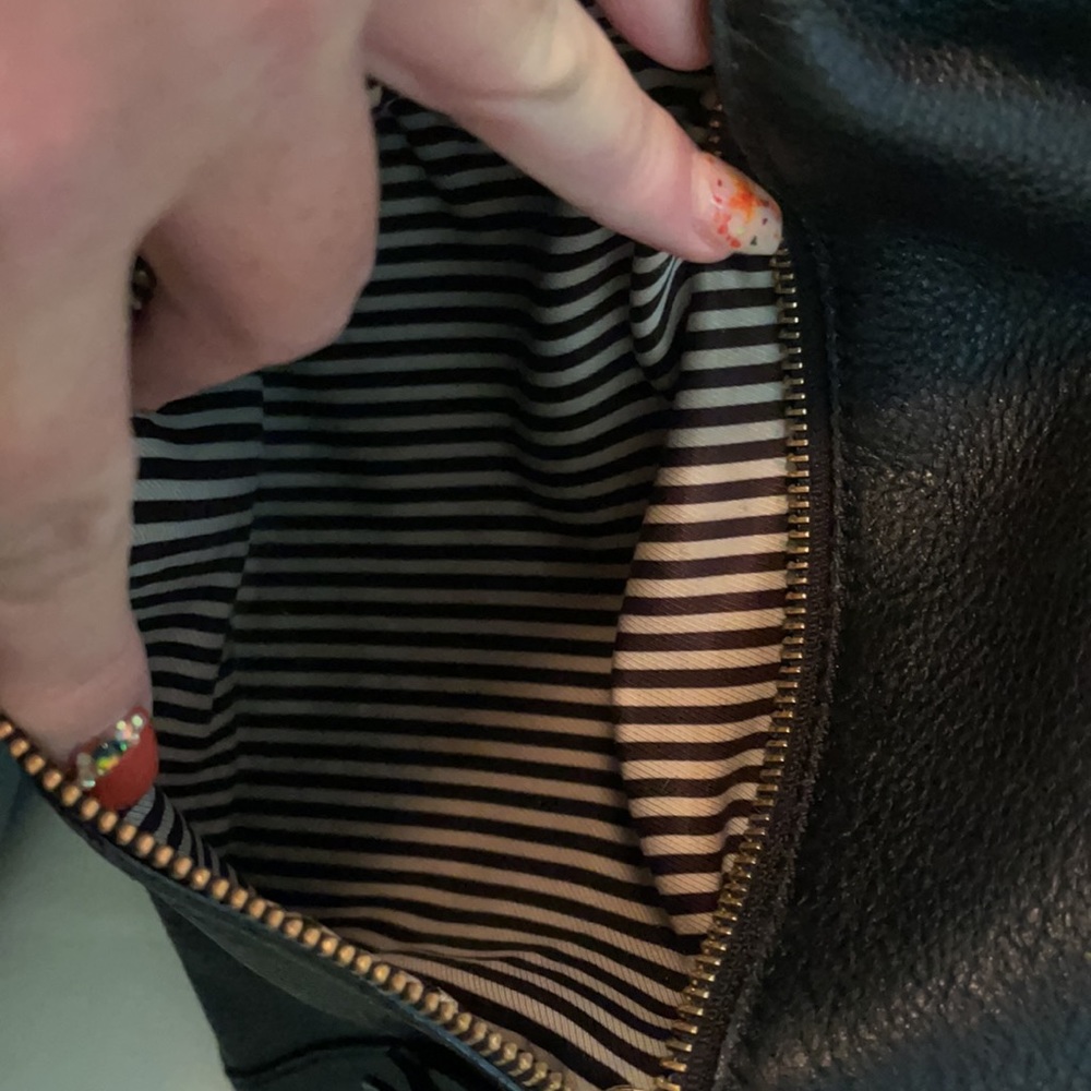 Kate Spade black leather bag - Picture 4 of 8